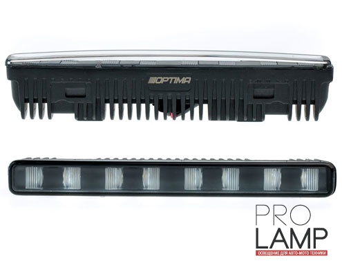 Дневные ходовые огни Universal LED 8 (DRL) — Optima Premium DRL Universal LED 8 2