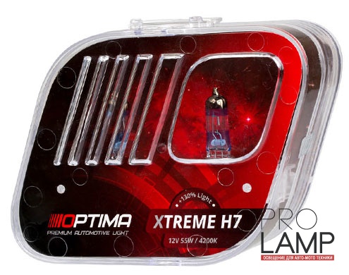 Галогеновые лампы Optima Xtreme H7 +130% — Optima Xtreme H7 3