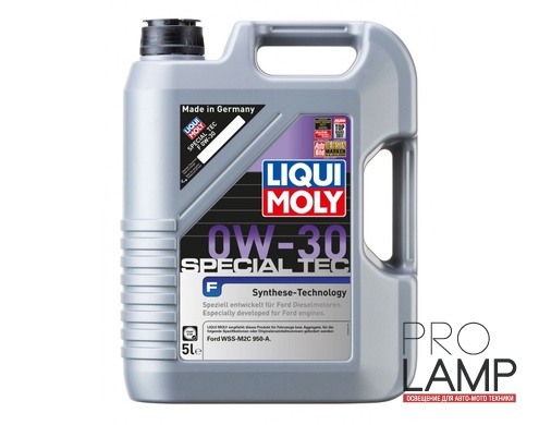 LIQUI MOLY Special Tec F 0W-30 — НС-синтетическое моторное масло 5 л.