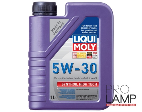 LIQUI MOLY Synthoil High Tech 5W-30 — Синтетическое моторное масло 1 л.