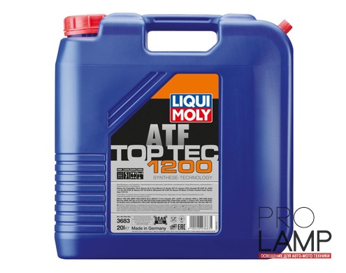 LIQUI MOLY Top Tec ATF 1200 — НС-синтетическое трансмиссионное масло для АКПП 20 л.