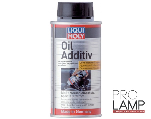 LIQUI MOLY Oil Additiv — Антифрикционная присадка с дисульфидом молибдена в моторное масло 0.125 л.