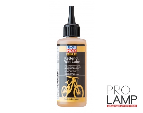 LIQUI MOLY Bike Kettenoil Wet Lube — Смазка для цепи велосипедов (дождь/снег) 0.1 л.