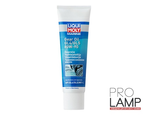LIQUI MOLY Marine Gear Oil 80W-90 - Минеральное трансмиссионное масло для водной техники, 0,25л